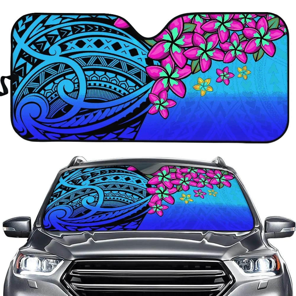 

PinUp Angel Stylish Car Sunshade Windshield Cover Hawaiian Polynesia Design Car Sun Shades for Window Car Accessories Hot