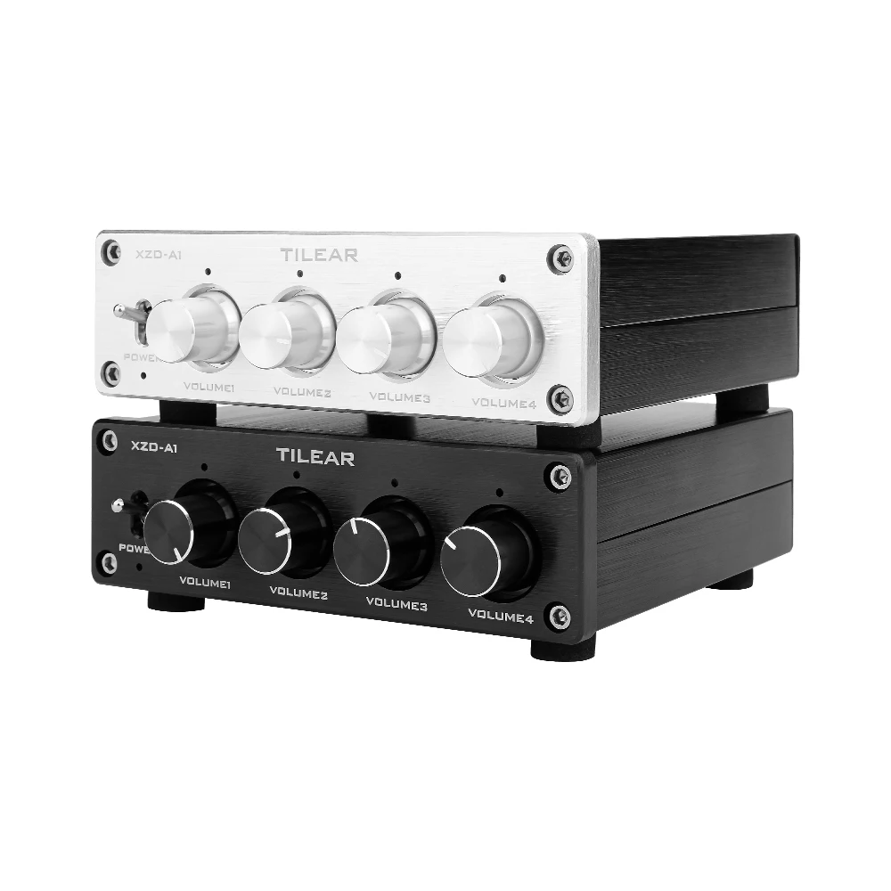HIFI выход без потерь RCA концентратор аудио 1 вход 4 плата дистрибьютор сигнала