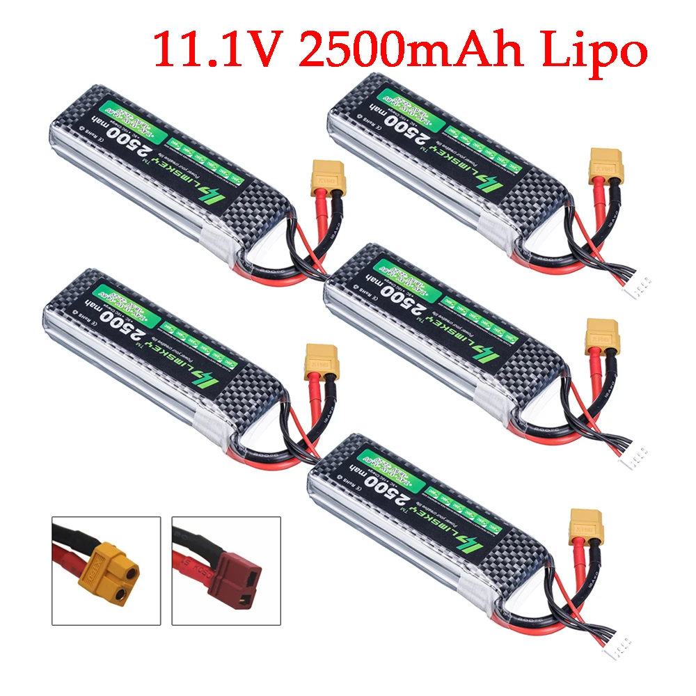 

3S LION POWER 2500mah 11.1v lipo battery For RC toy Cars Quodcopter Airplane Helicopters Boats 3s battery rc toys Accessories