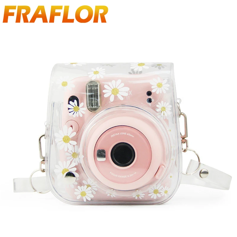 Прозрачный защитный чехол для камеры Polaroid Fuji Fujifilm Instax Mini 11/9/8 | Электроника