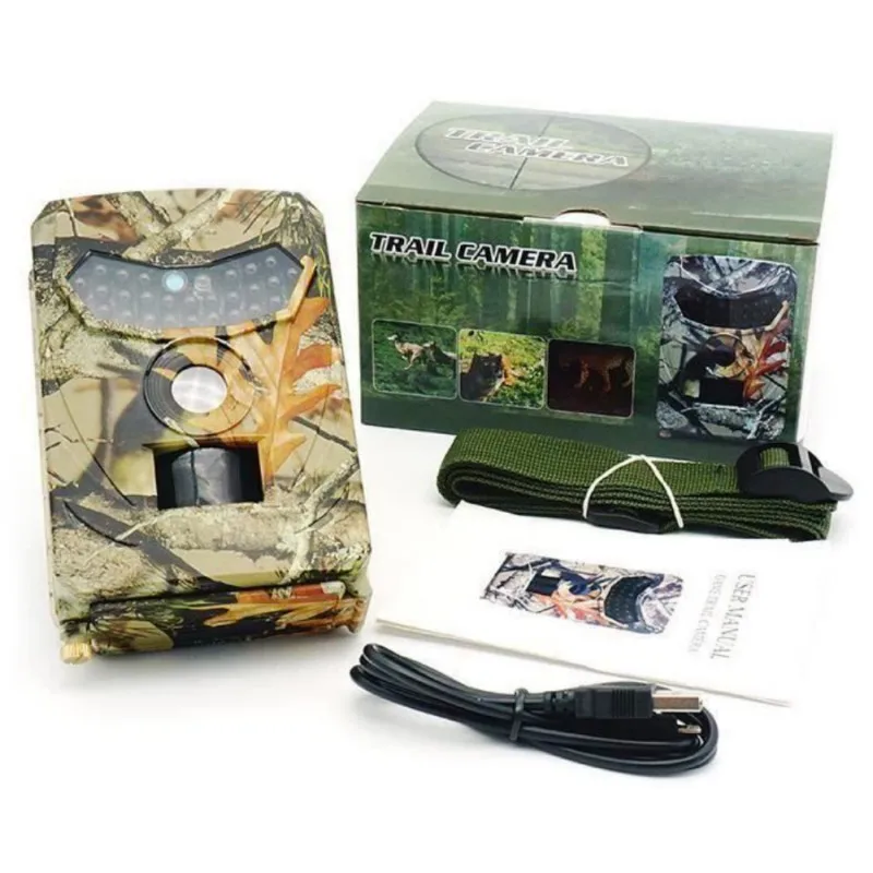 

Waterproof PR-100 Hunting Camera 1080P IR Thermal Induction Night Vision 12MP 120 Wild Detection Animal Angle Outdoor Camera