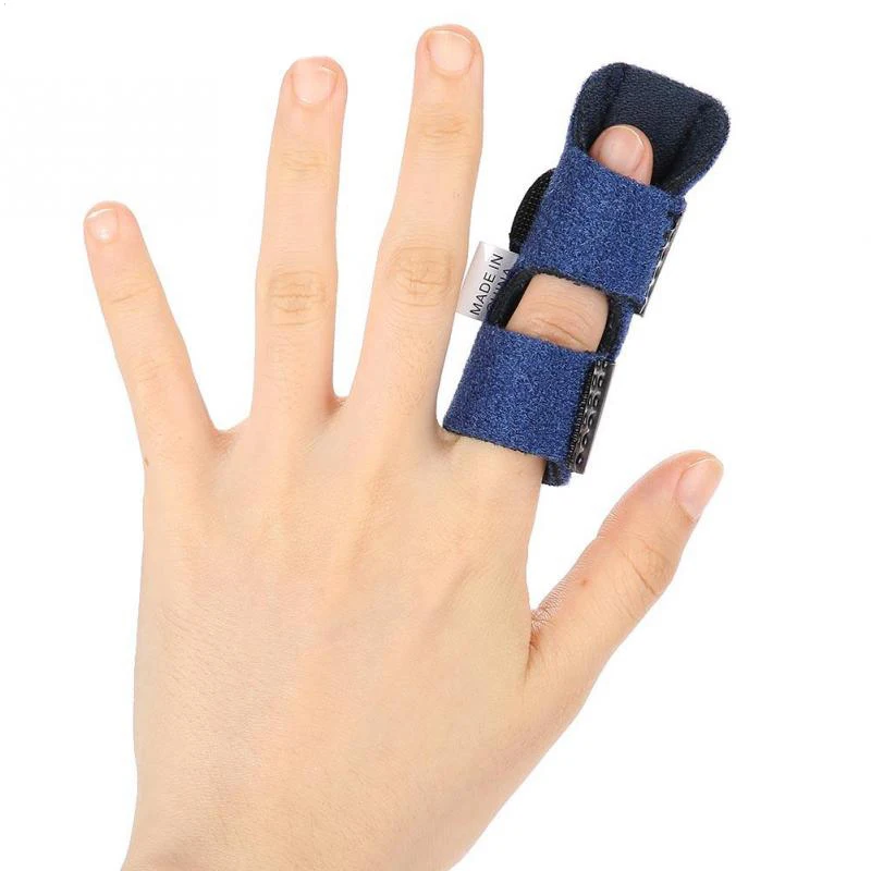 

Adjustable Arthritis Finger Splints Support 2 Colors Pain Relief Finger Splint Brace Corrector for Straightening Curved Bandage