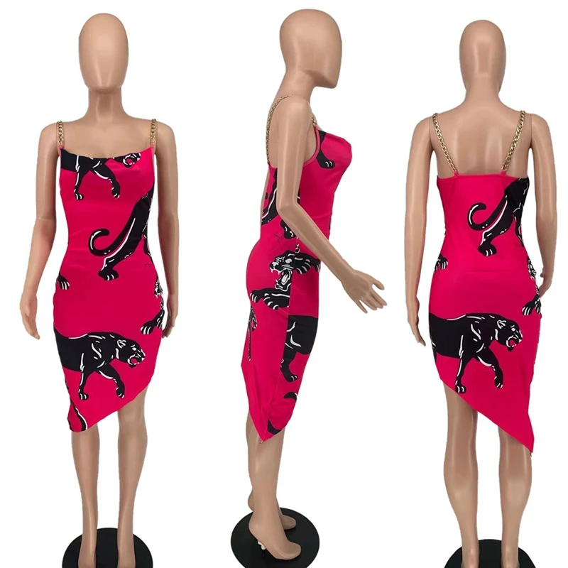 

Aesthetic Graphics Printed Sling Maxi Dress Sexy Elegant Club Outfits for 2021 Fashion Women Summer Lounge Wear Clothes