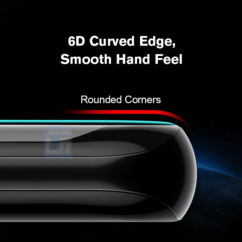 Закаленное стекло 6D с изогнутыми краями для Samsung Galaxy Note 8 9 10 Pro Защита экрана S8 S9 S10