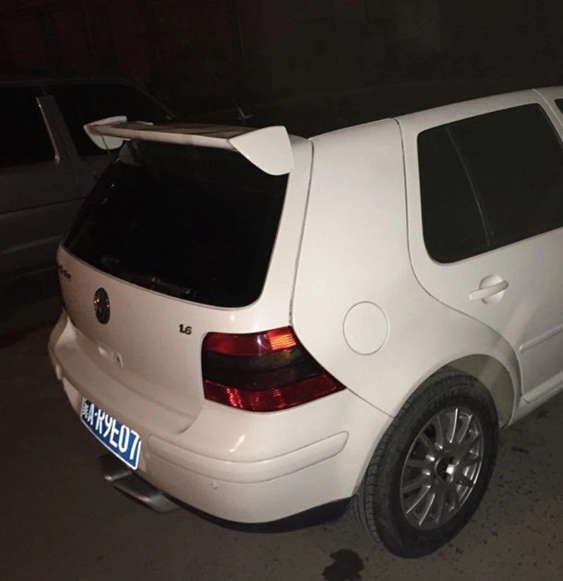 Для Volkswagen VW Golf 4 Автомобильный спойлер 2003 2004 2005 2006 крыша украшение в виде