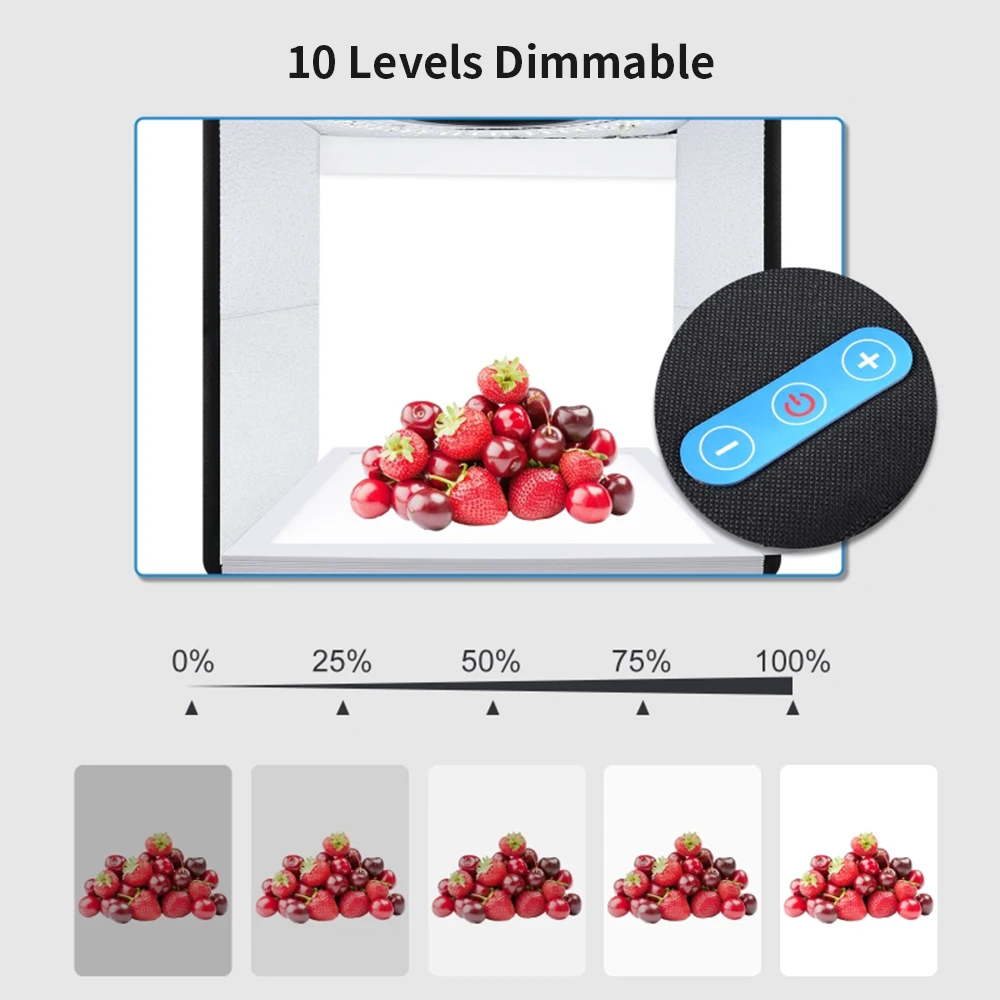 25 см складной кольцевой светильник с питанием от USB фотостудия фотография