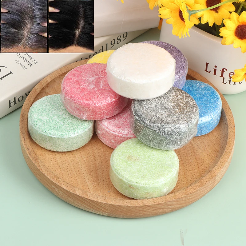 Мыло для волос ручной работы профессиональный шампунь против выпадения Твердый