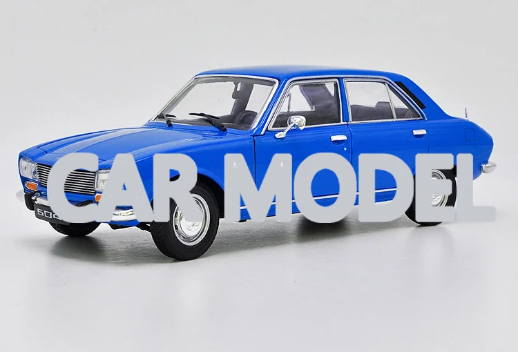 1:18 Масштаб сплава игрушечных транспортных средств 1975 biaozhi 504 автомобиль модель детских игрушечных автомобилей авторизованный игрушки для детей