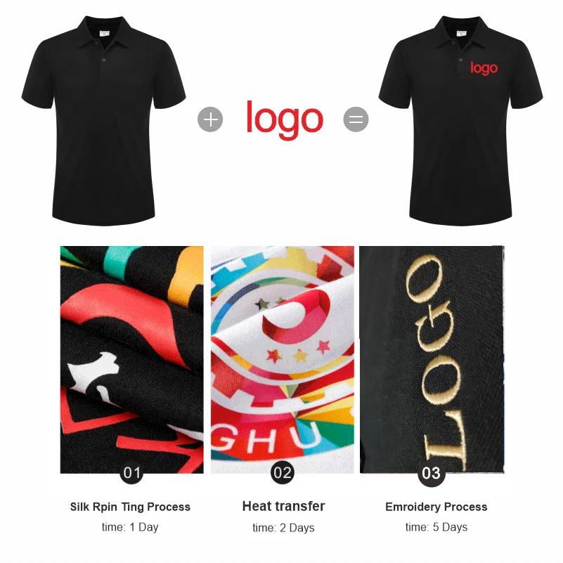 YOTEE Summer Men's Polo Shirt Cheap Casual Short Sleeve Personal Company Group Logo Custom Men and Women Custom Top images - 6