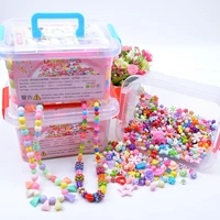 1000pcs diy handmade beaded toy with storage box creative girl jewelry bracelet jewelry making toys educational children gift