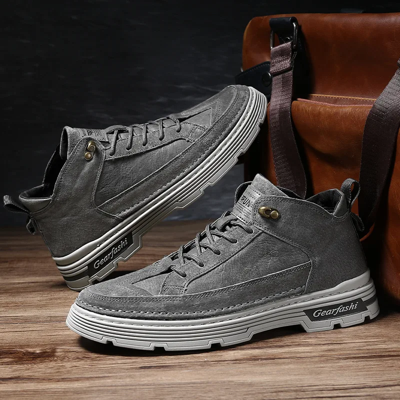 

Осень 2022, мужские Ботинки Martin, модная повседневная обувь из замши в уличном стиле, крутые ботильоны 3 цвета