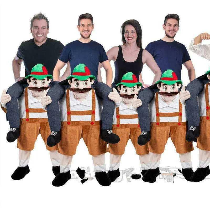 Карнавальный костюм талисмана Carry Ride on Me Меховые костюмы для костюмированной