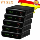 5 шт.лот GTMEDIA V7 S2X 1080P HD DVB-S2 Youtube PowerVU Newcamd спутниковый ресивер, приставка, лучший freesat v7 V7S