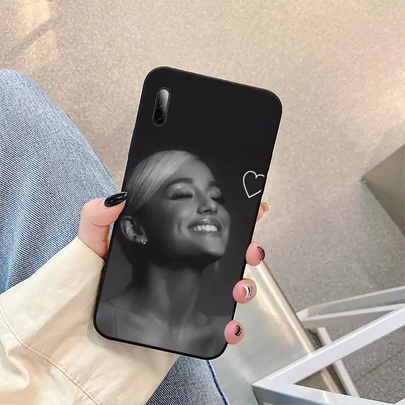 

Sexy Girl ARIANA GRAND Phone Case for Samsung A02 A52 A12 A8 Plus A9 2018 A10S A20 A30 A40 A50 A70 A72 A32 M02 Case