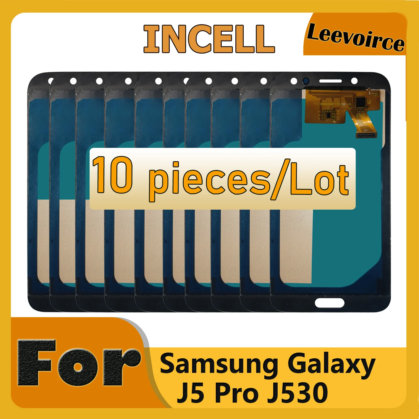 Оптовая продажа 10 шт./лот ЖК-дисплей для Samsung Galaxy J5 2017 J530F J530 сенсорный экран