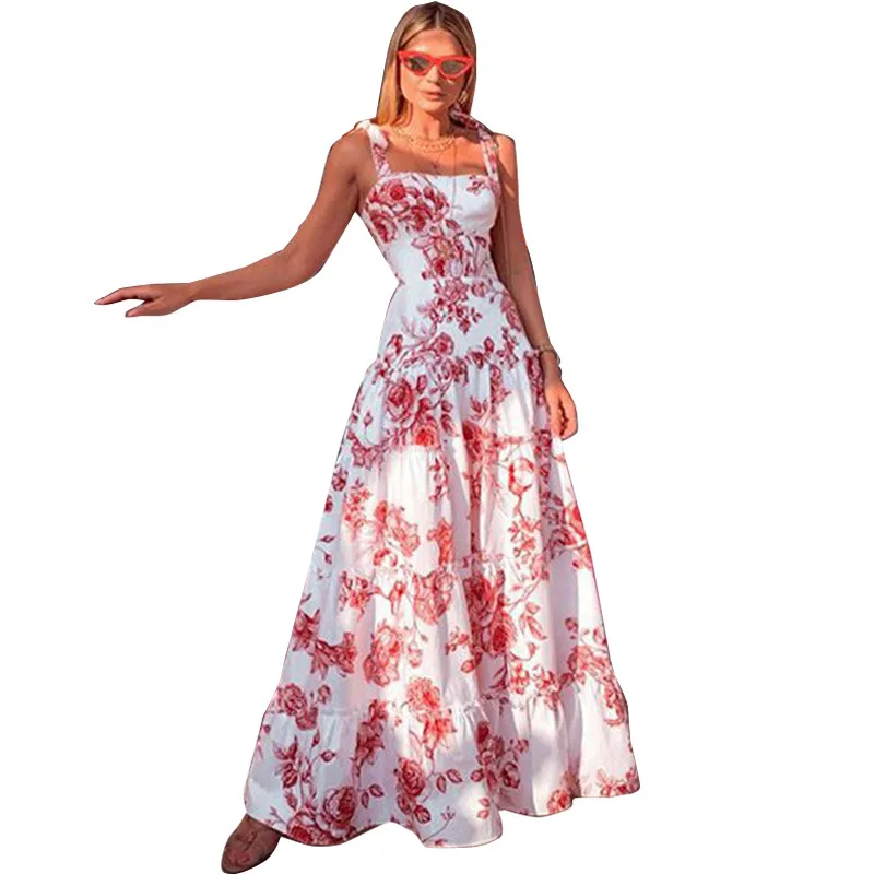 

Bohemian Style Evening Dresses Long Woman Gown Robe De Soir Parties Vintage Bride Dress Prom Party Gowns Hi Shy Bridal