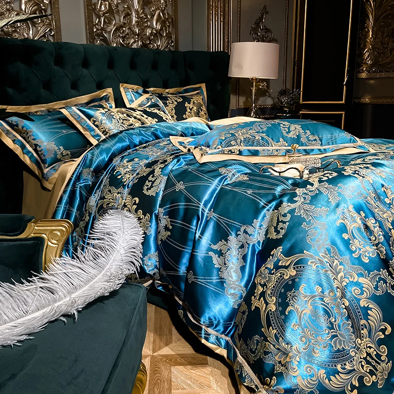 Комплект постельного белья из 4 предметов серебристо-коричневого цвета | Дом и