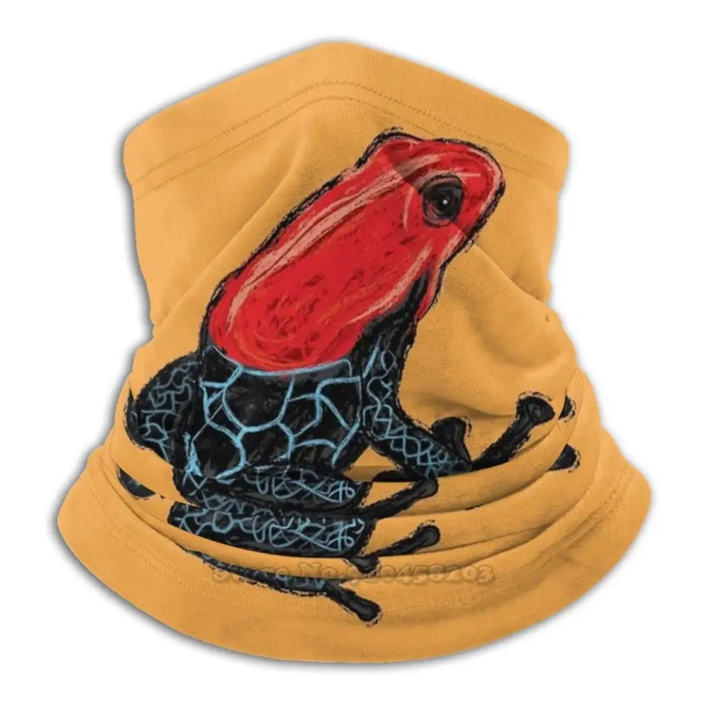 

Artwork Of A Poison Dart Frog Iii Scarf Neck Gaiter Warmer Headwear Cycling Mask Frog Poison Dart Poison Dart Poison Dart Frog