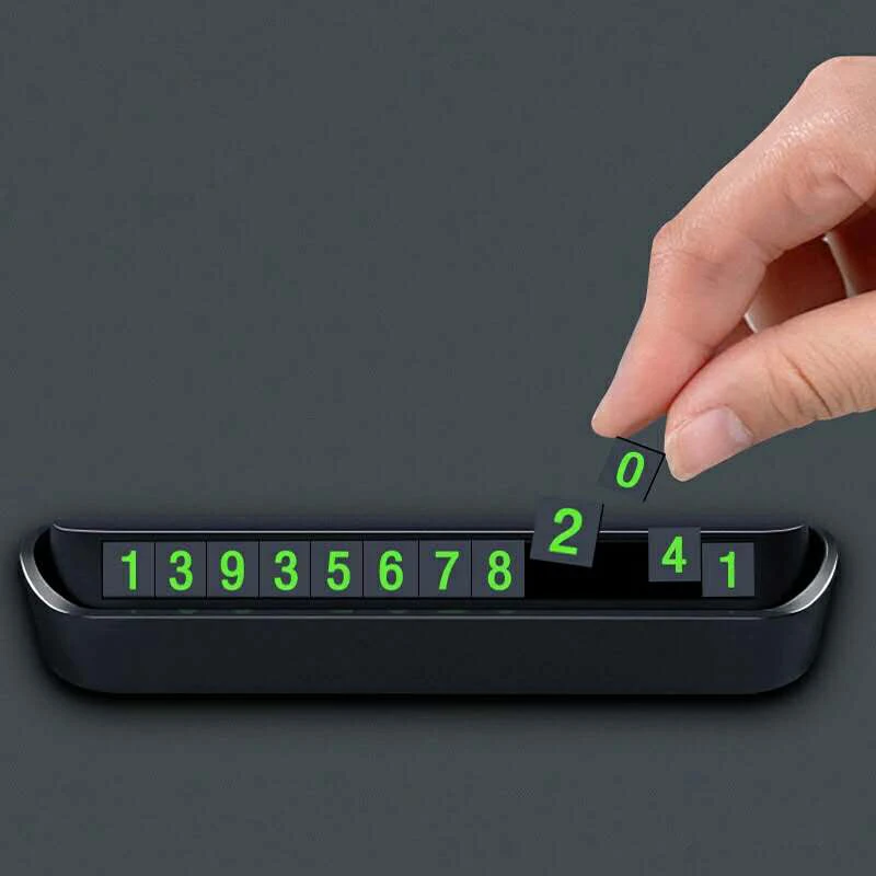 Скрытая Автомобильная Временная карта наклейки для стайлинга автомобиля панель