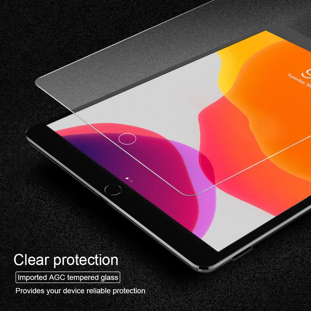 Защитные очки на i pad10.2 протектор экрана закаленное стекло для ipad 10,2 7 7th поколения a220 a2198 a2232 пленка для планшета