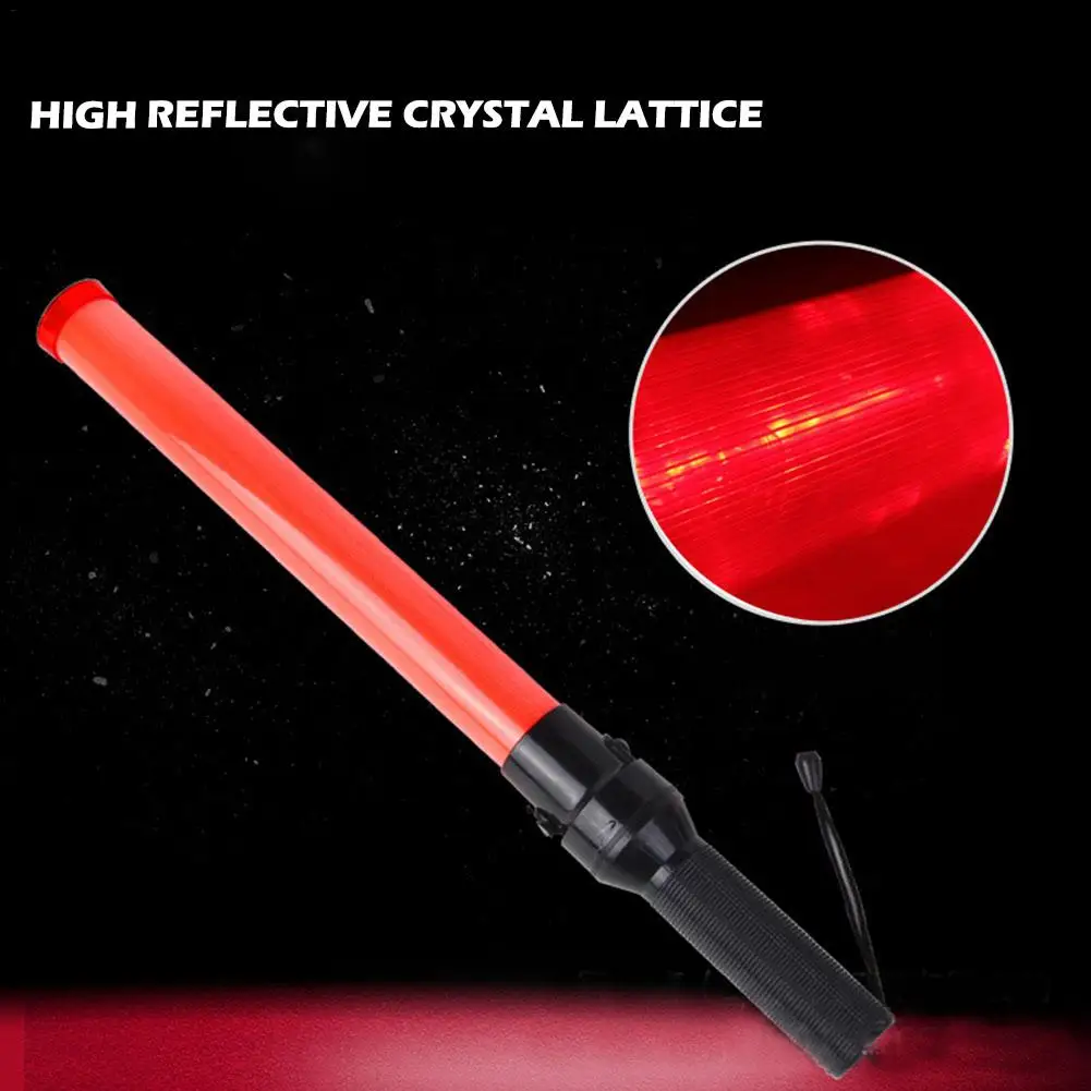 

Automotive Exteriors Phosphor Strip 54CM Signal Traffic Wand LED Flashlight Red Flashing Mode Wrist Strap Lanyard Drop Shipping