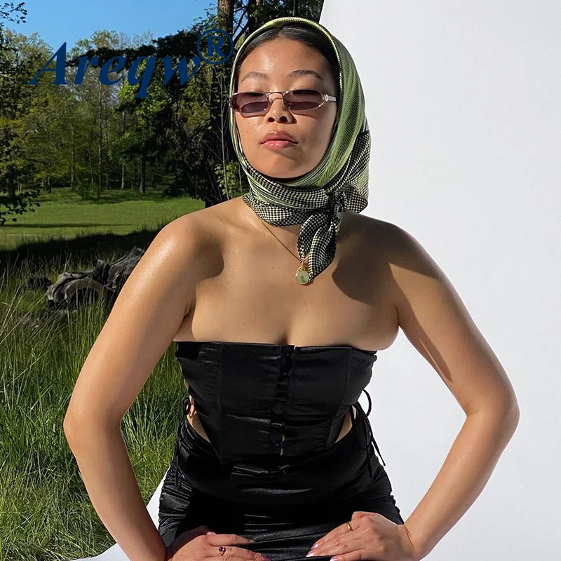 2021 Summer New Tube Top Vest Sexy Strappy Halter Vest Women