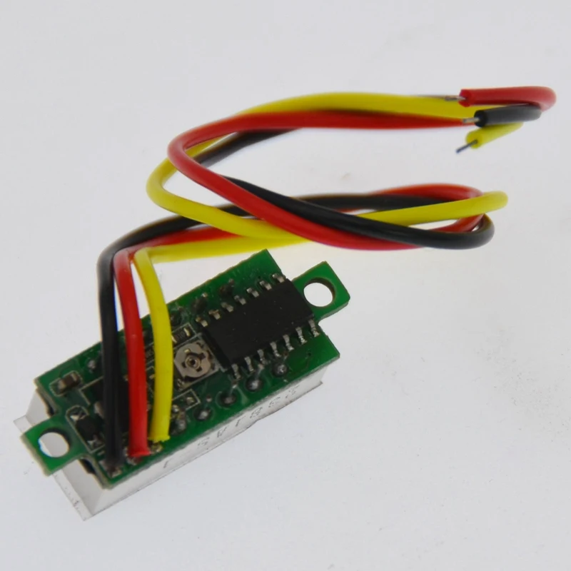 

3PCS 0.28 Inch DC0-100V 3-Wire Mini Gauge Voltage Meter Voltmeter LED Red Digital Panel Voltmeter Meter Detector Tools