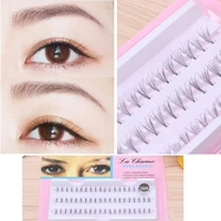 free shipping 2021 new eyelash extension false eyelashes 60 bundles for beauty korean makeup eyes lashes lash extension supplies