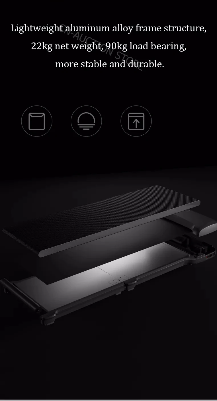 Xiaomi Mijia WalkingPad C1 версия из сплава смарт-приложение управление складная прогулочная площадка мини ультра-тонкая прогулочная фитнес-машина