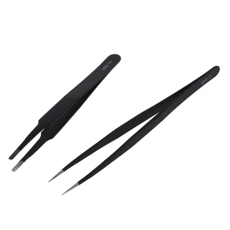 6 шт. Профессиональный безопасный Антистатический пинцет ремонт и обслуживание