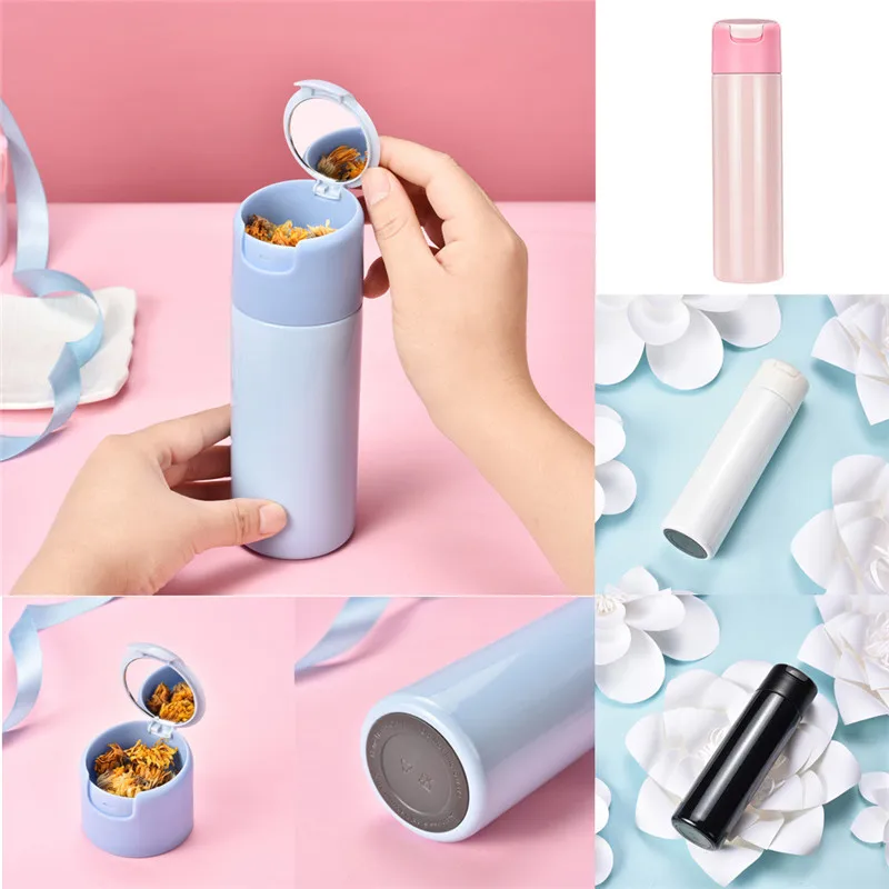 Новая зеркальная крышка для чашки хранения вакуумная фляжка из нержавеющей