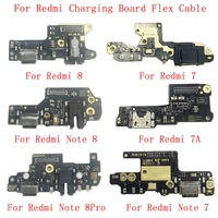 original usb charging port connector board parts flex cable for xiaomi redmi 7 7a 8 redmi note 7 7 pro note 8 8pro usb pcb board