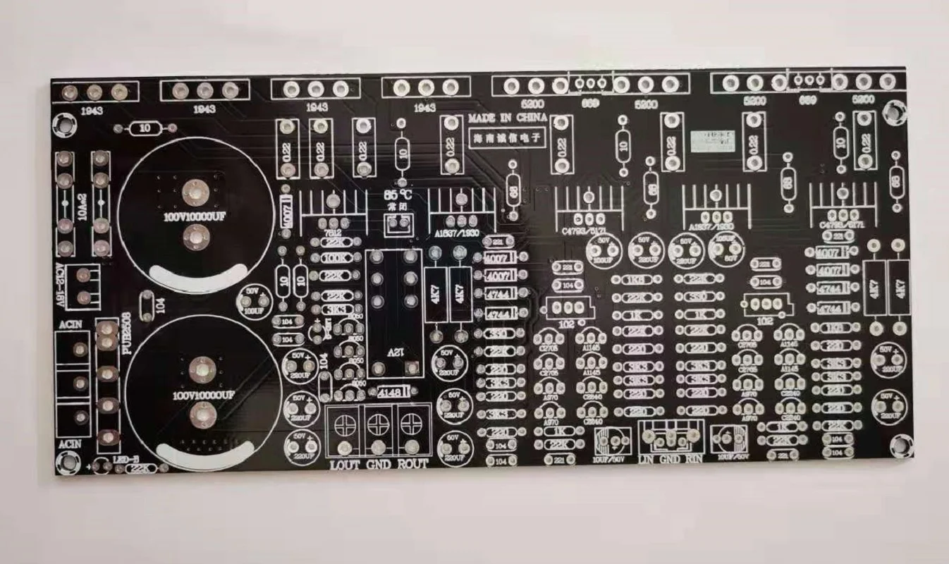 Стерео усилитель мощности 2sa607 2SC5200 2 0 каналов 300 Вт + HIFI печатная плата пустая