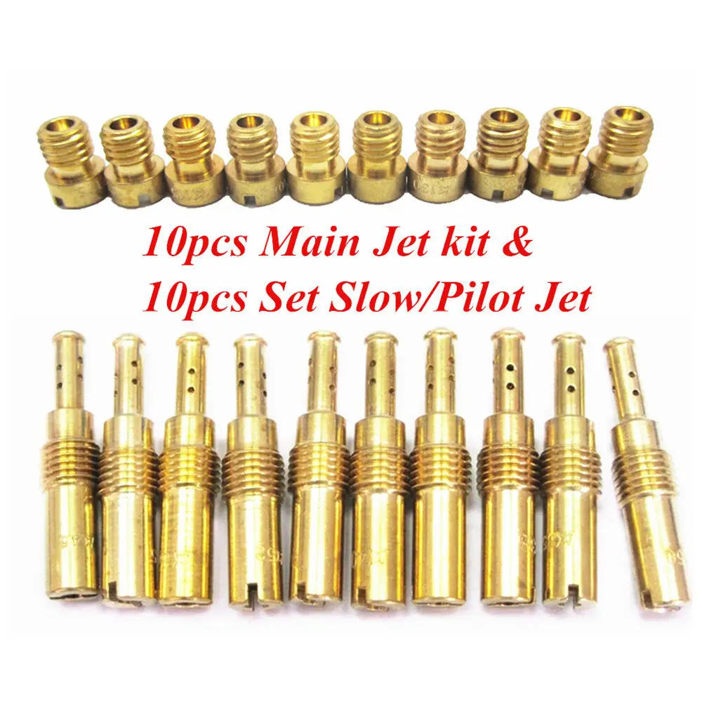 

For PWK Keihin OKO CVK Style Carburetor Main Jet Part 20Pcs/Set Kit New