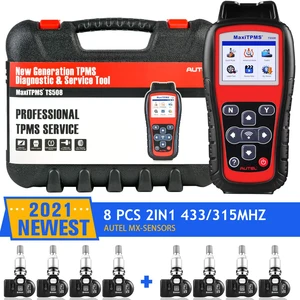 Autel TPMS TS508 TPMS инструмент, TS508K OBD2 сканер MX-датчик 315 433 МГц ремонта шин TPMS переучка сброса программирования