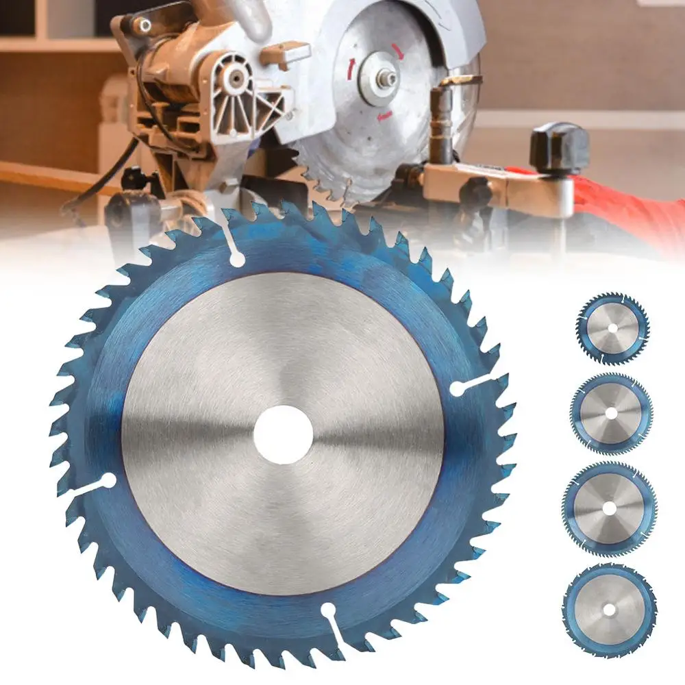 Циркулярная пила с голубым покрытием диск для резки по дереву угловой