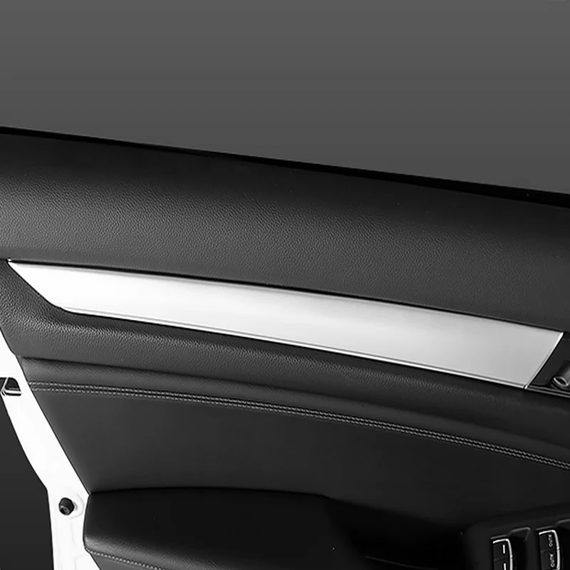 

SBTMY 4PCS/SET Automobile door panel carbon fiber decorative patch For Honda Accord 10th 2018 2019