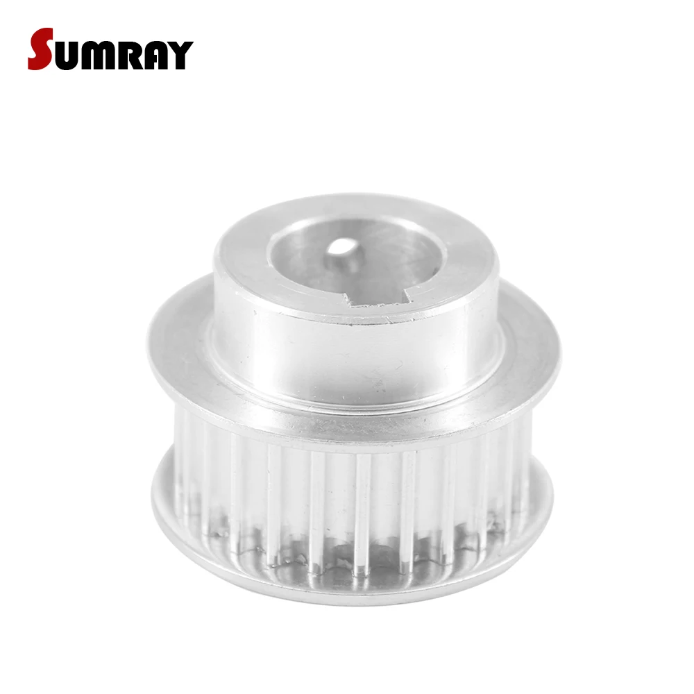 SUMRAY 5M 25T Keyway Timing Pulley 8/10/12/14/15mm bore keyway diameter 3/4/5mm 16/21mm width Motor for Engraving Machine | Обустройство