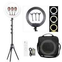45cm led ring light 2700 7000k 18 inch ring lamp with tripod photography lighting photo studio ringligt for camera phone makeup