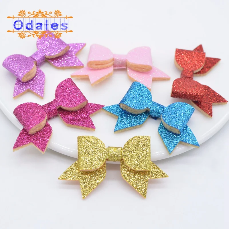 36 шт./лот милые детские нашивки сделай сам из нетканого блестящего полотна с