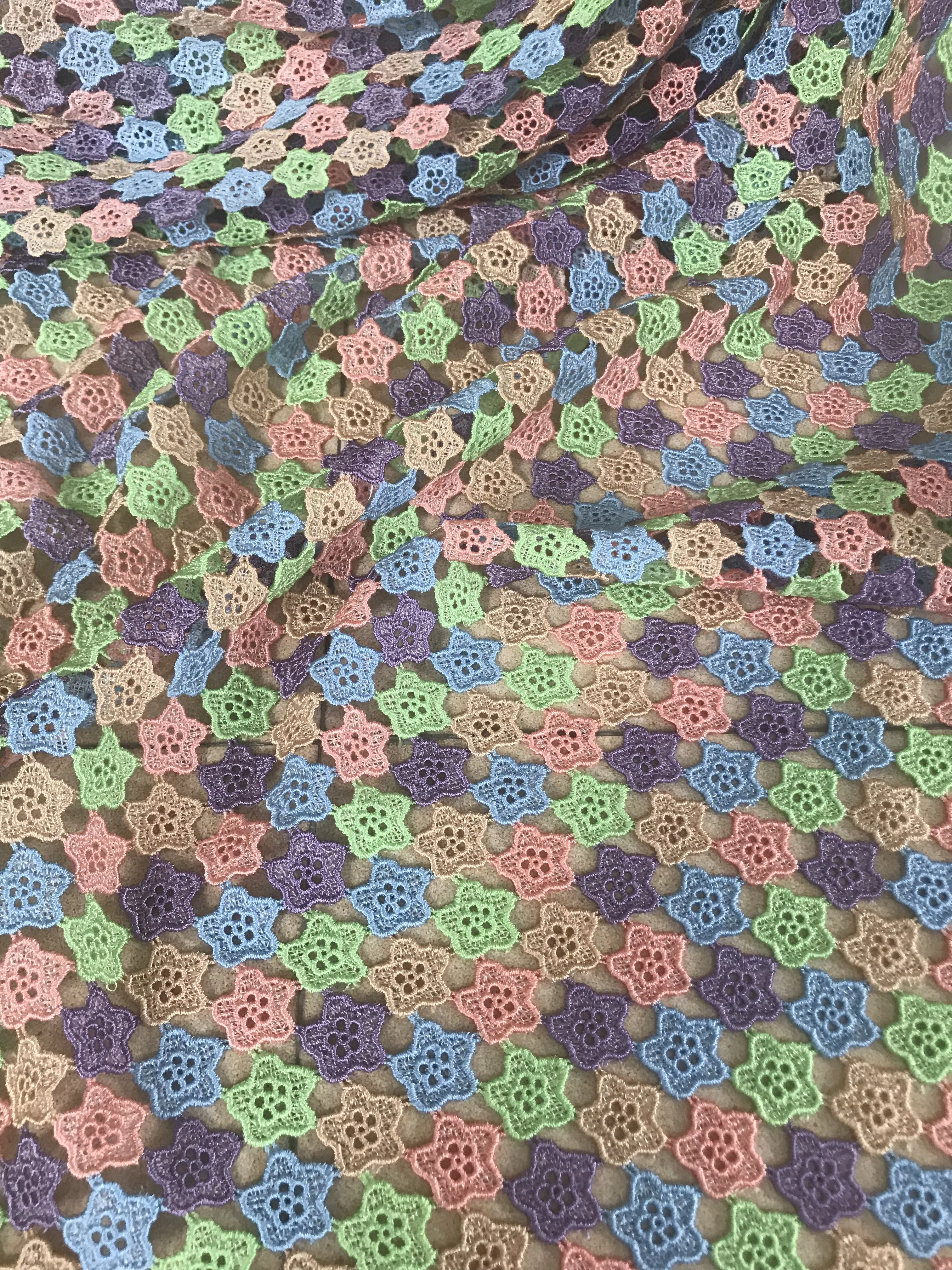 Свадебная французская кружевная ткань искусственная африканская тюль 5 ярдов