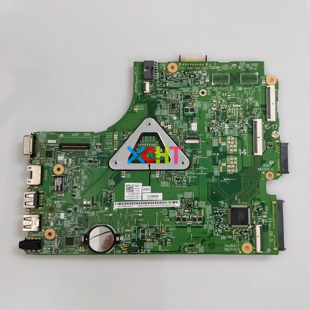 Материнская плата для ноутбука Dell Vostro 3546 V3546 CN 01NR96 1NR96 w I3 4005U CPU 13302 1|Материнские