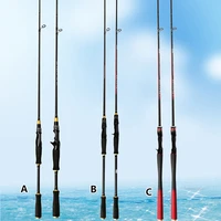 1 681 82 12 42 7m carbon fishing lure rod pole spinning casting rod 12 tips mml 2 sections pole rods