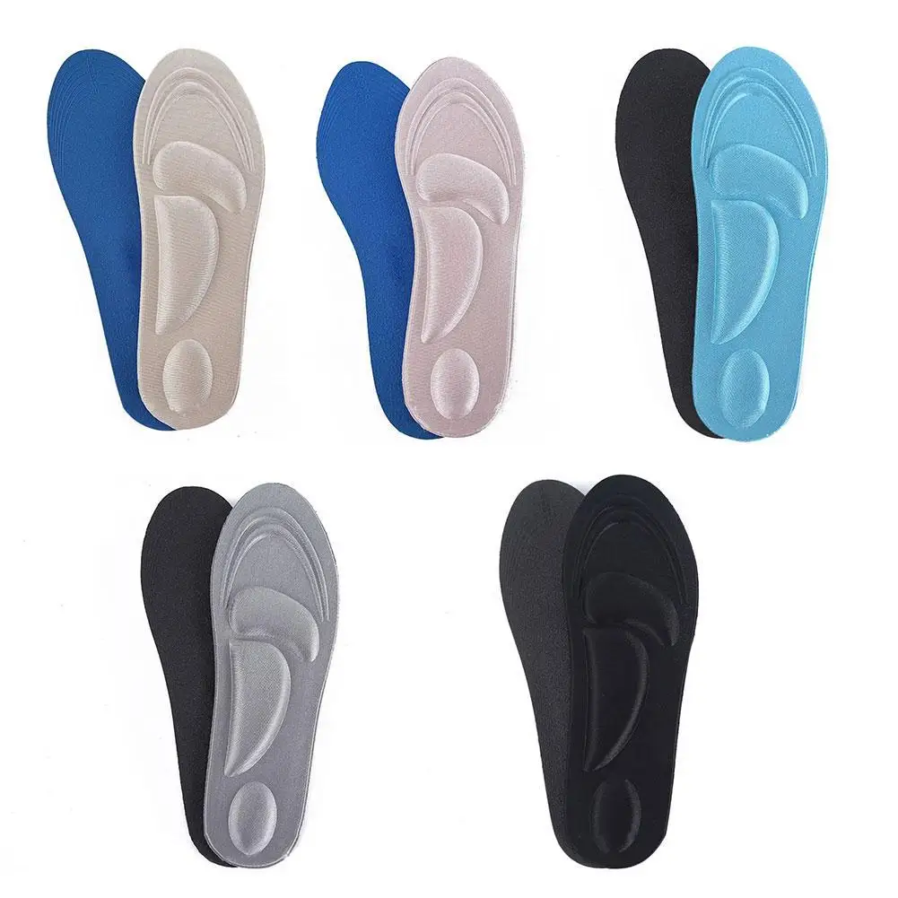 

1Pair Women 4D Memory Foam Massage Insoles Comfortable Sponge Orthotic Insoles For Shoe Arch Support Pad