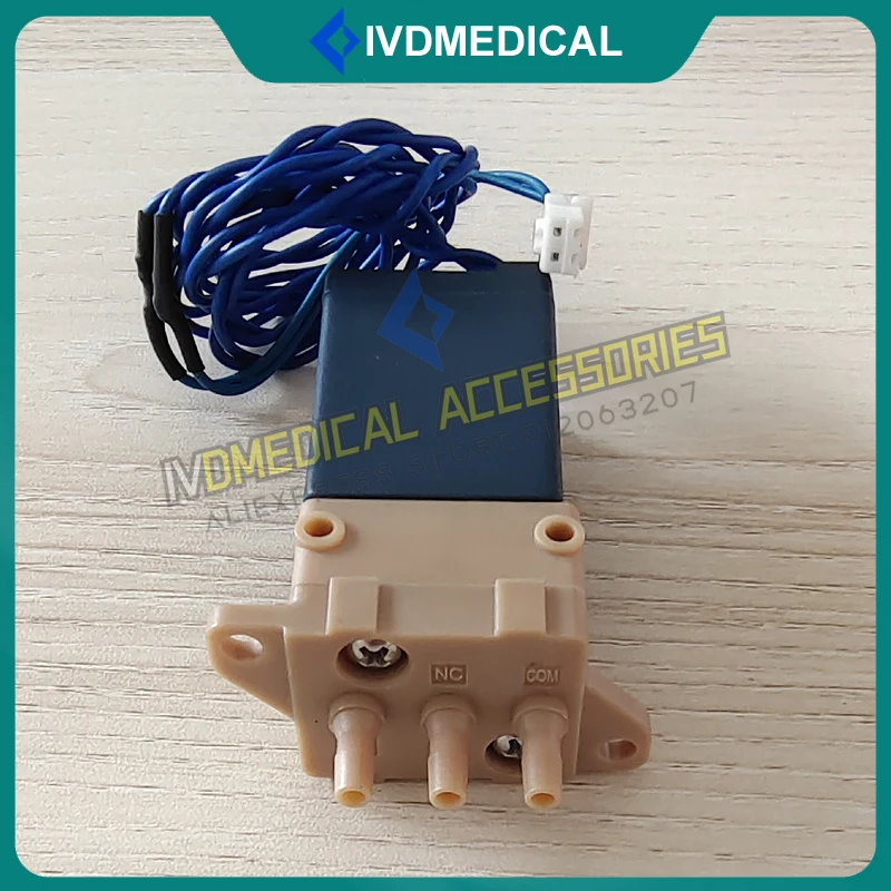 For URIT5200 URIT3000 Zemic Solenoid Valve 2 Way and 3 Way URIT-5200 URIT-3000 12V DC 220kPA New