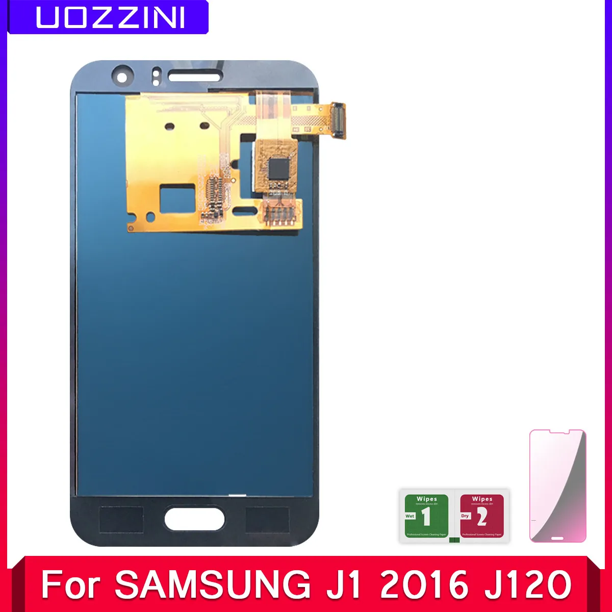 ЖК-дисплей с сенсорным экраном для Samsung Galaxy J1 2016 J120 4 3 дюйма 2 шт.  | Экраны для мобильных телефонов -4000385331624