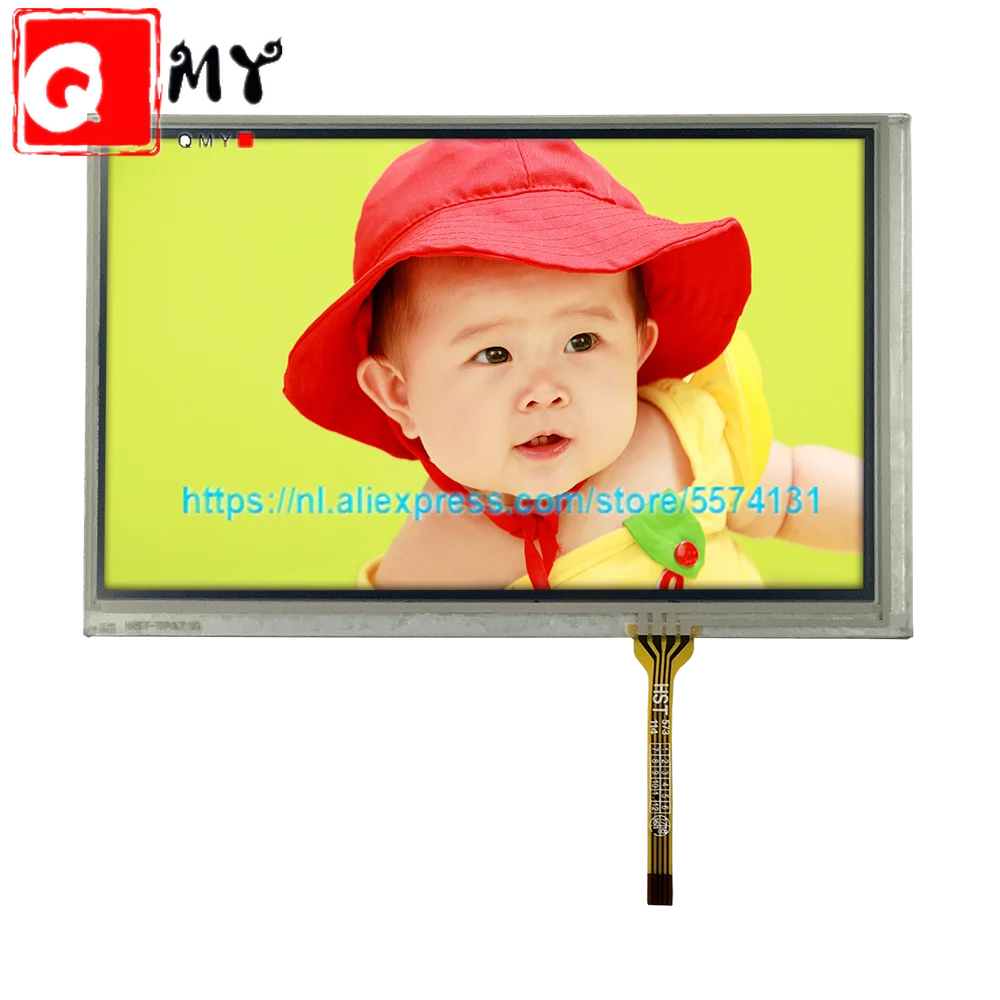 

Original 7inch LCD screen AT070TN83 V.1 AT070TN83 V1 tft 800*480 with controller board lcd touch display free shipping