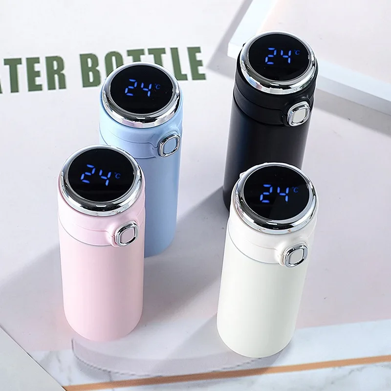 

Insulation Cup Smart Portable Water Cup Male and Female Student Creative Personalized Trend Mass Simple Temperature Tea Cup