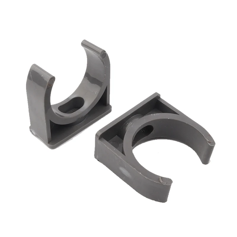 U образный зажим для труб из ПВХ пластиковый держатель трубы фитинг с винтами