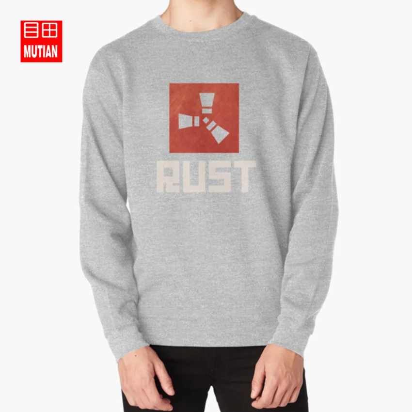 Толстовки с рисунком ржавчины толстовки боевой костер рок база АК здание Альфа |